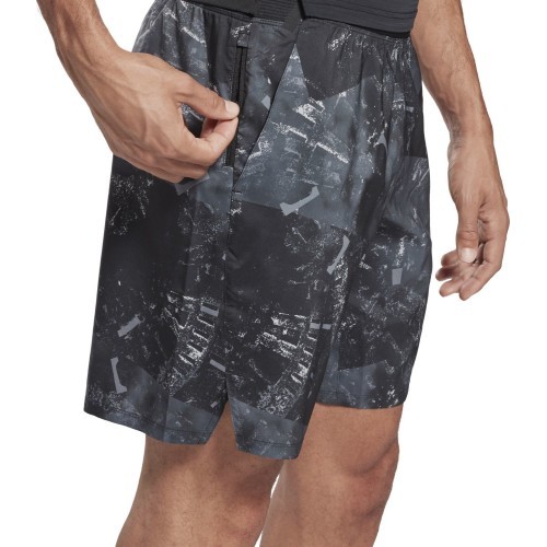 Reebok šorti vīriešiem TS Epic Ltwt AOP Grey GJ6385