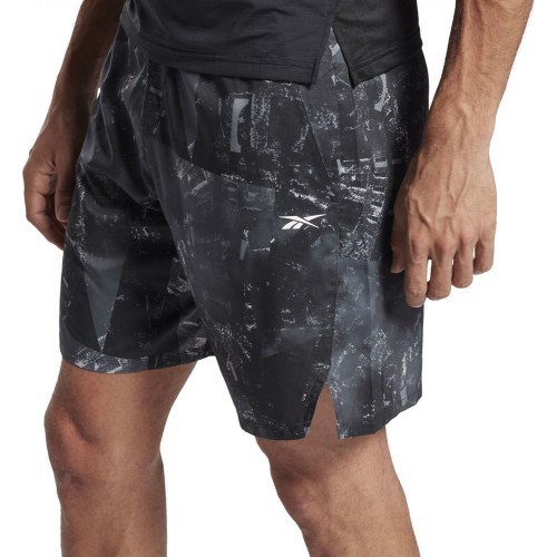 Reebok šorti vīriešiem TS Epic Ltwt AOP Grey GJ6385