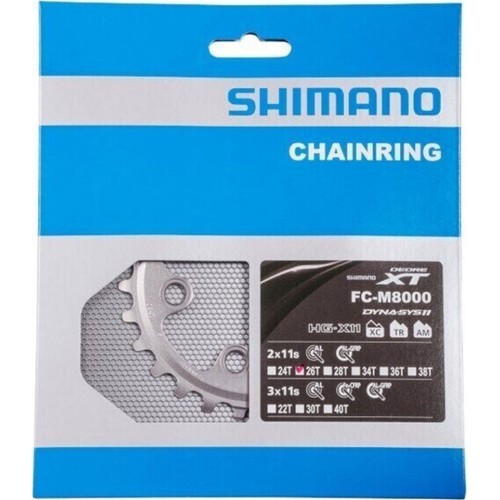 Передняя звезда Shimano XT FC-M8000 26T-BC