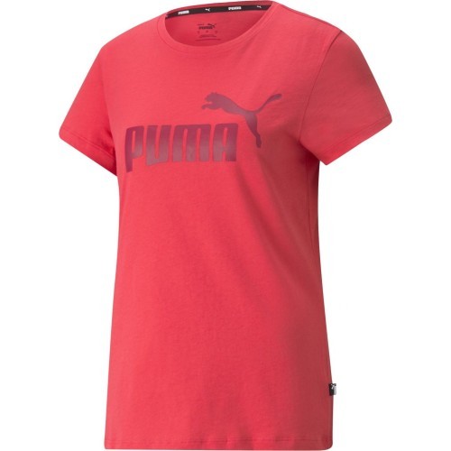 Puma Ess Logo Tee Women's Coral 586775 35