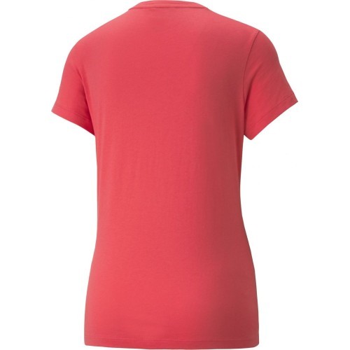 Женская футболка Puma Ess Logo Tee Coral 586775 35