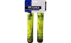 Stūres rokturi Force BMX 145 mm (melni/fluorescējoši)
