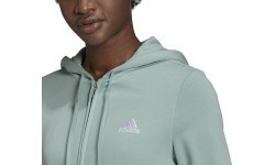 Adidas W Lin FT FZ Hoodie Women's Green GL0795