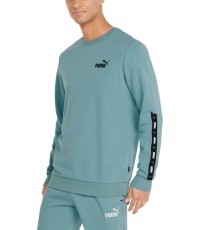 Puma Džemperis Vyrams Ess+ Tape Crew Green 847384 50