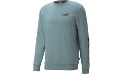 Puma Džemperis Vyrams Ess+ Tape Crew Green 847384 50