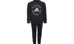 Adidas LK Logo Jog Set bērnu sporta tērps melns H65797