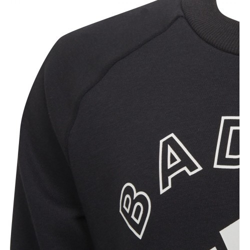 Adidas LK Logo Jog Set Kids Tracksuit Black H65797