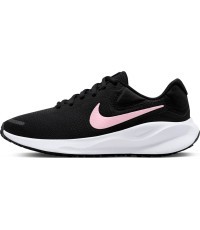 Nike Revolution 7 sieviešu apavi Black White Pink FB2208 004