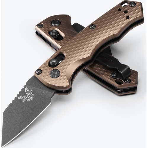 Benchmade 2950BK-1 PARTIAL IMMUNITY, Flat D. Earth
