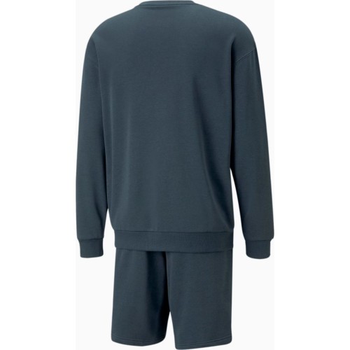 Puma Relaxed Sweat Suit Men's Tracksuit Blue 673308 16