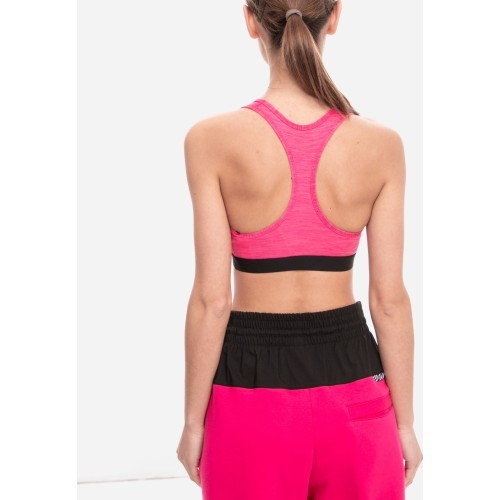 Nike sporta krūšturis Swoosh Band Bra Non Pad Pink BV3900 616