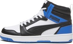 Puma Rebound V6 Men's Shoes White Blue Black 392326 10