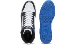 Puma Rebound V6 Men's Shoes White Blue Black 392326 10