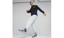 Puma Rebound V6 vīriešu apavi White Blue Black 392326 10