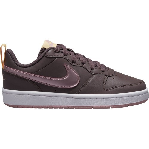 Nike Court Borough Low 2 meiteņu botas Grey Pink BQ5448 200