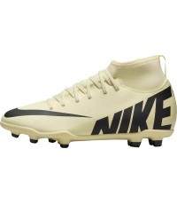 Футбольные бутсы Nike Jr Superfly 9 Club FG/MG для подростков, желто-черные DJ5959 700