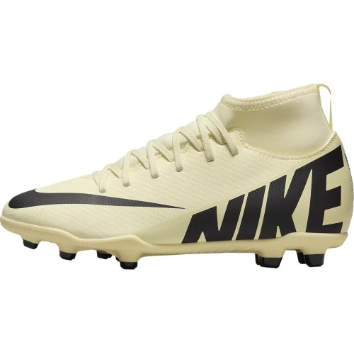 Nike Jr Superfly 9 Club FG/MG futbola apavi pusaudžiem, dzelteni melni DJ5959 700