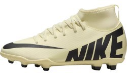 Футбольные бутсы Nike Jr Superfly 9 Club FG/MG для подростков, желто-черные DJ5959 700