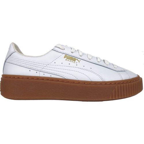 Обувь Puma Basket Platform Core White