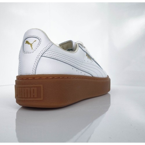 Puma Basket Platform Core White apavi