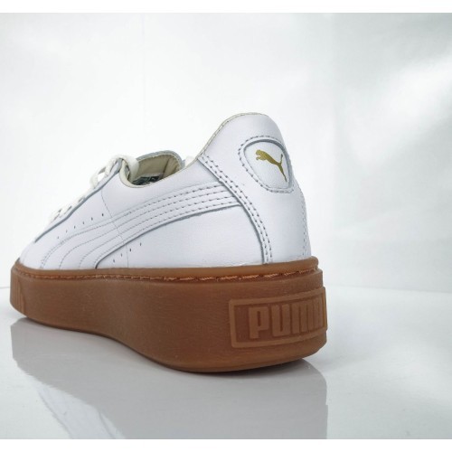 Puma Basket Platform Core White apavi