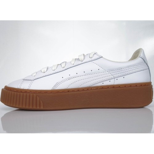 Puma Basket Platform Core White apavi