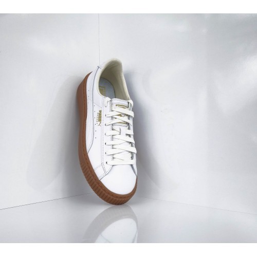 Обувь Puma Basket Platform Core White