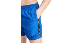 Плавательные шорты Nike для подростков Nk B Logo Tape 4'' Volley Short синие NESSD794 494