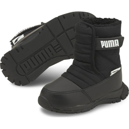 Детская обувь Puma Nieve Boot WTR AC Inf, чёрная 380746 03