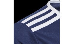 Футболка подростковая Adidas Entrada 18 Jsyy тёмно-синяя CF1047