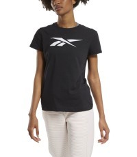 Reebok Te Graphic Vector T Women's Blouse Black