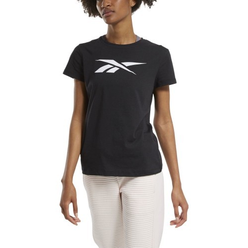 Reebok sieviešu blūze Te Graphic Vector T Black