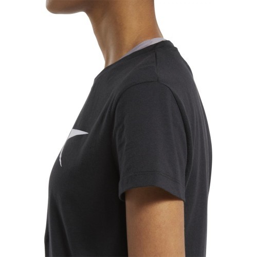 Женская блузка Reebok Te Graphic Vector T Black