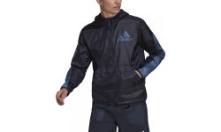 Мужская куртка Adidas Season WB Blue Black HD4335