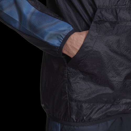 Мужская куртка Adidas Season WB Blue Black HD4335