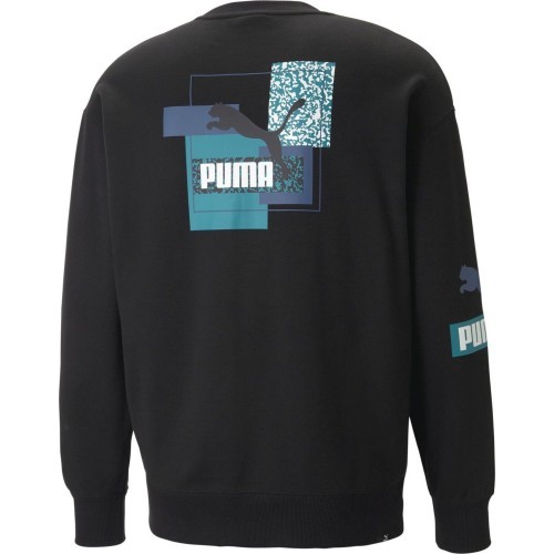 Puma Brand Love Crew Tr Men's Sweatshirt Black 535630 01