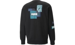 Puma Brand Love Crew Tr vīriešu džemperis, melns 535630 01