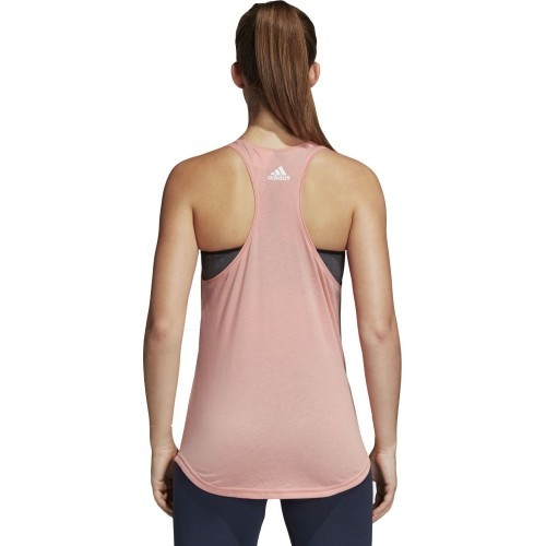 Adidas Ess Lin Lo women's tank top, pink CF8813