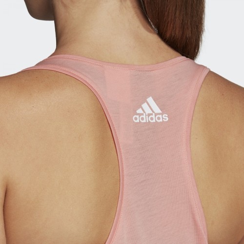 Adidas Ess Lin Lo women's tank top, pink CF8813