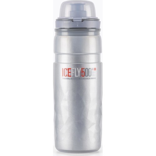 ELITE Ice Fly ūdens pudele 500ml, ar vāciņu (caurspīdīga)