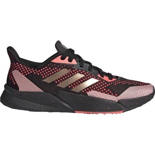 Женские кроссовки для бега Adidas X9000L2 W, черно-розовые, EG5016