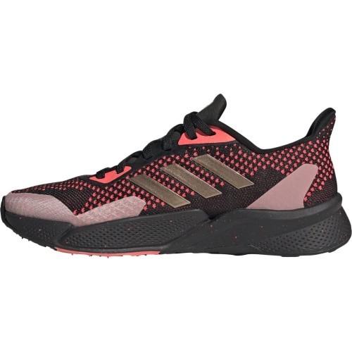 Adidas X9000L2 W sieviešu skriešanas apavi, melni/rozā, EG5016