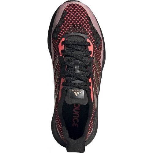 Женские кроссовки для бега Adidas X9000L2 W, черно-розовые, EG5016