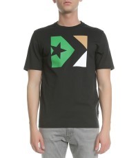 Футболка Converse Star Chevron Tri Color Black 10005884 001