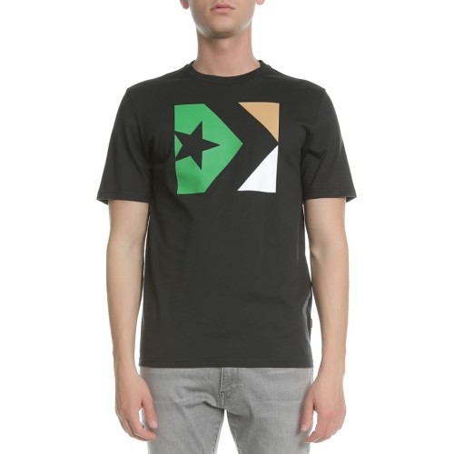 Converse Star Chevron Tri Color Tee Black 10005884 001