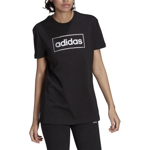 Женская футболка Adidas W Fl Bx G Tee Black HC2153