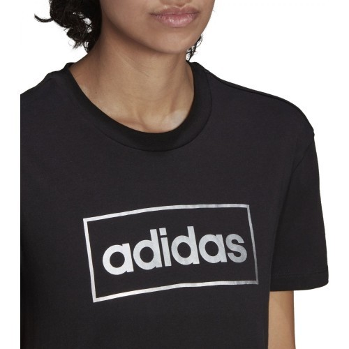 Женская футболка Adidas W Fl Bx G Tee Black HC2153