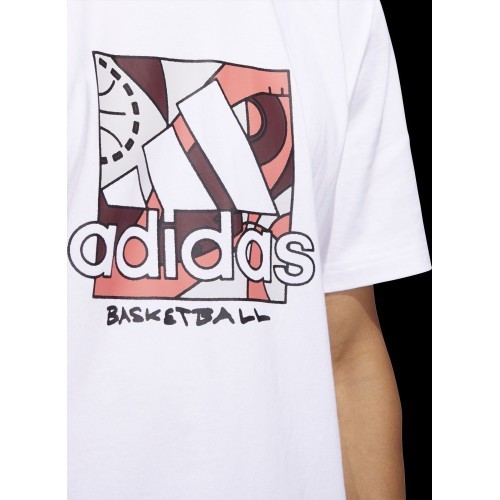 Мужская футболка Adidas Univ Bos, белая HC6911