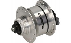 Front hub with integrated dynamo Shimano DH-3D72, 6V 3W, 32H, CenterLock disc, quick release