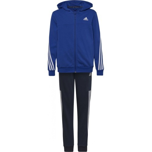 Спортивный костюм для подростков Adidas B Cotton Ts, чёрно-синий HP1437
